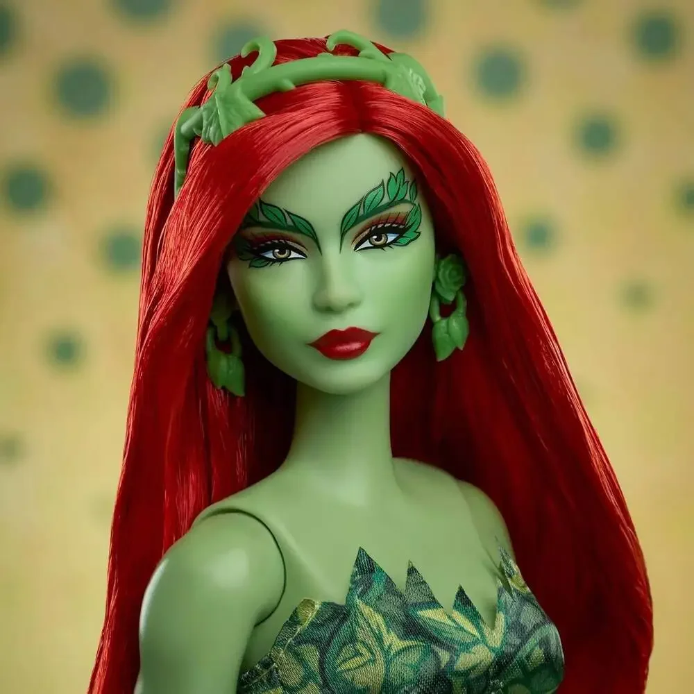 New! Barbie Signature Poison Ivy Collector Doll DC Batman 85th Anniversary HRM51